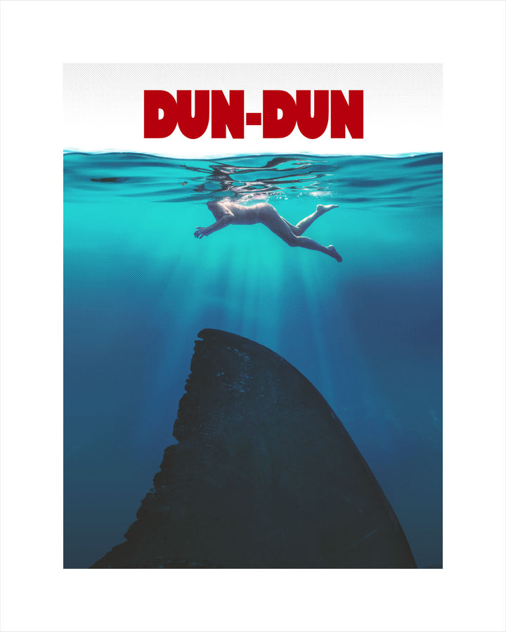 Jaws: Dun Dun! Movie Wall Art