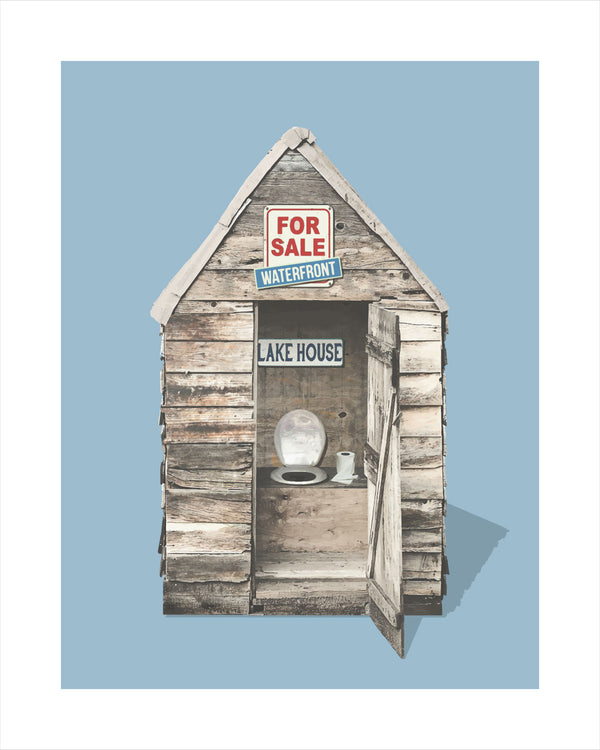 Outhouse: For Sale-Waterfront