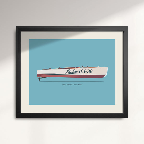 1922 Vintage Chris-Craft 'Packard' Racing Boat