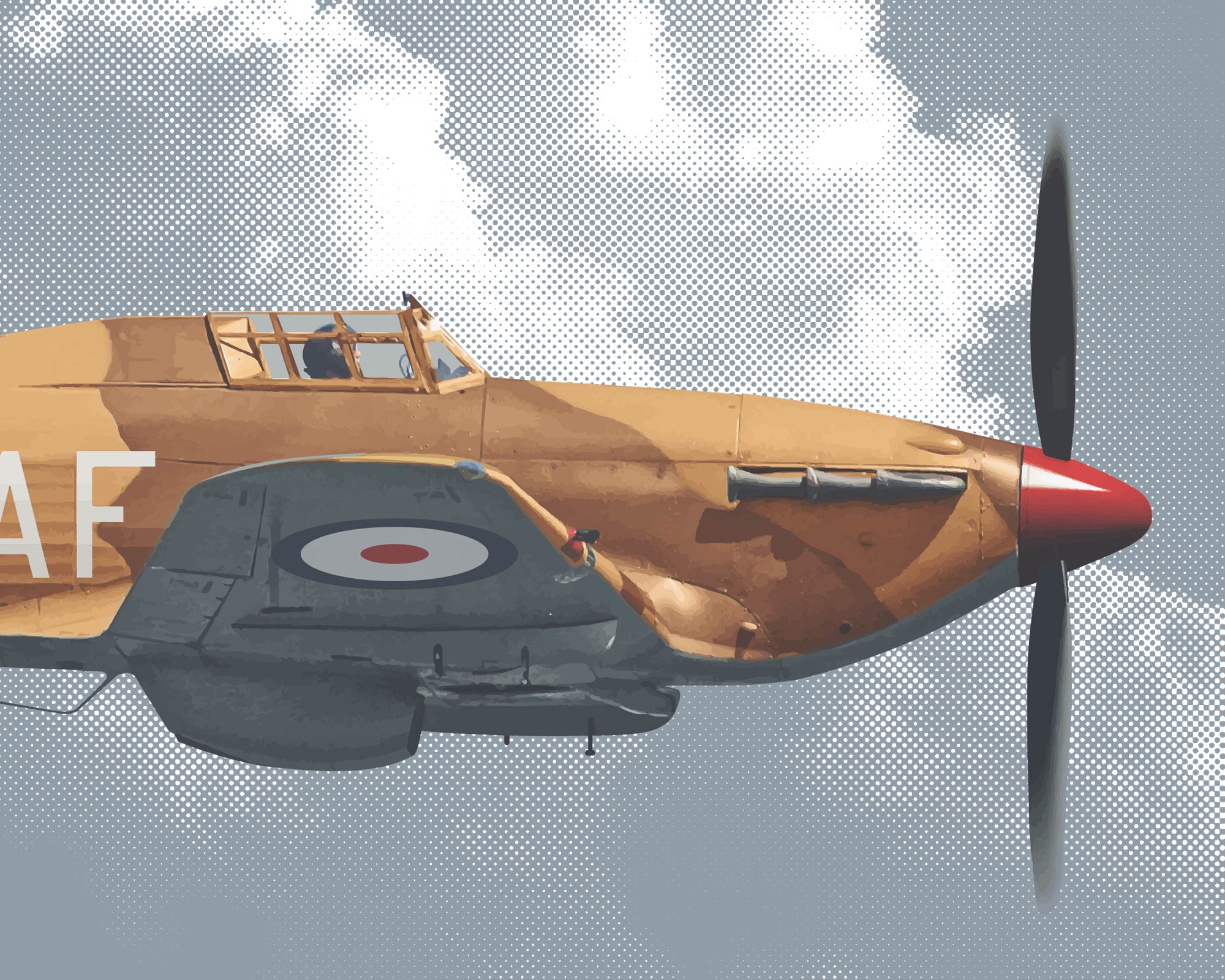 Hawker Hurricane MK IV (circa 1939) Limited Edition Art Print by ...