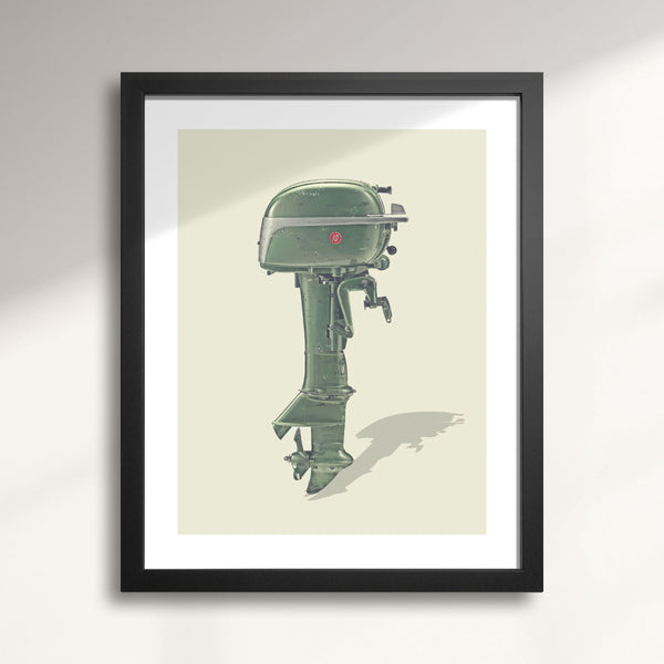 1951 Johnson 10hp Vintage Outboard Motor