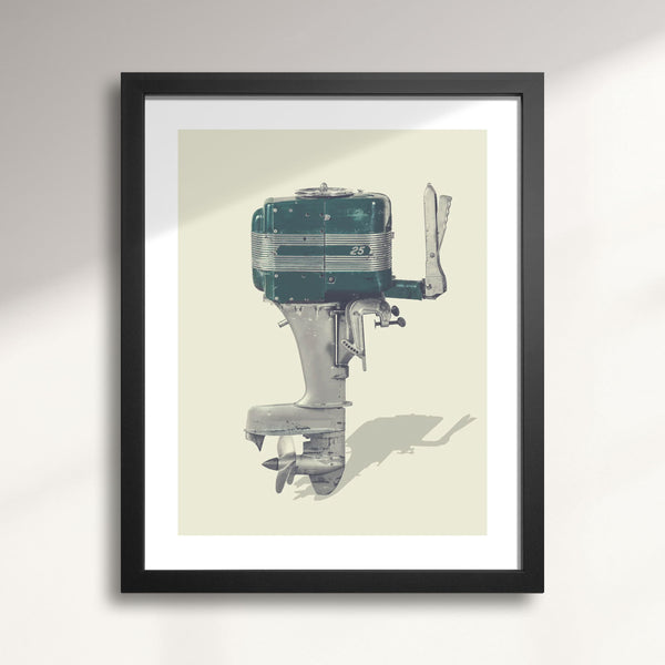 1953 Mercury Mark 25hp Vintage Outboard Motor