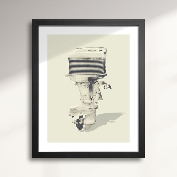1960 Mercury White Cloud 50HP Outboard Motor