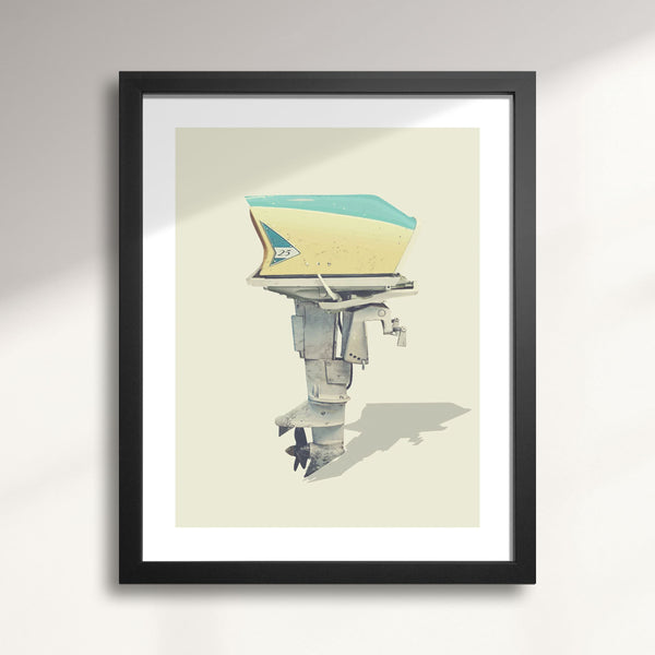 1960 Wizard 25HP Vintage Outboard Motor