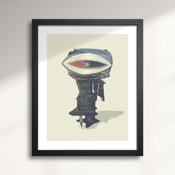 1962 Evinrude Starflite Vintage 80HP Outboard Motor