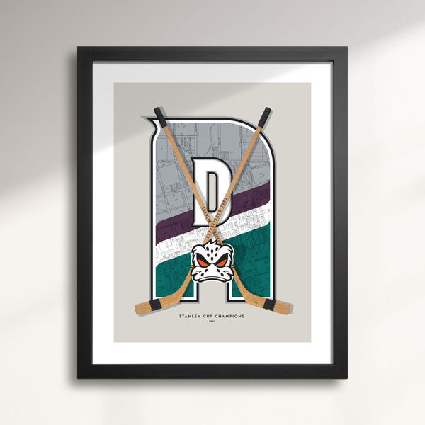 Anaheim Ducks Vintage Hockey
