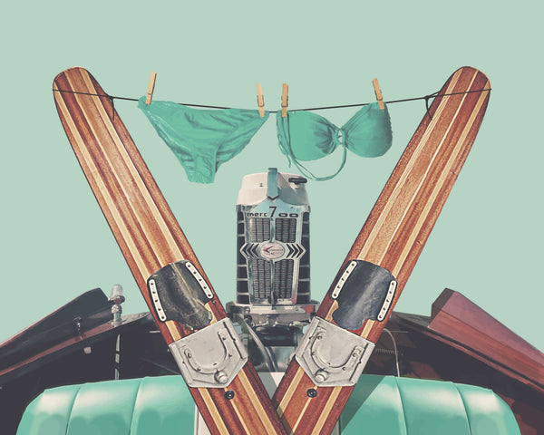 Après Ski Bikini wall art fine art print