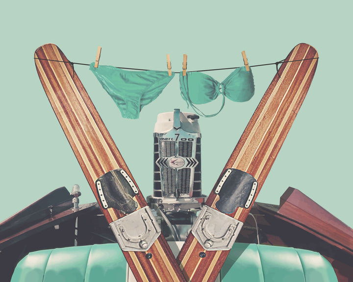 Après Ski Bikini wall art fine art print