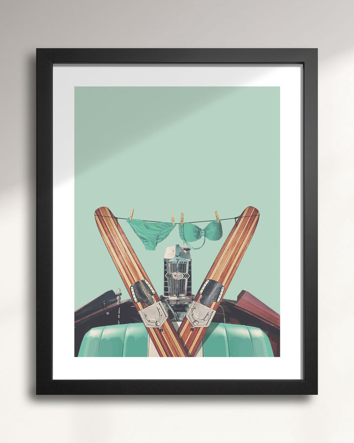 Après Ski Bikini wall art fine art print