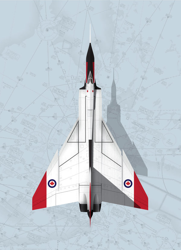 Greeting Card: Avro Arrow