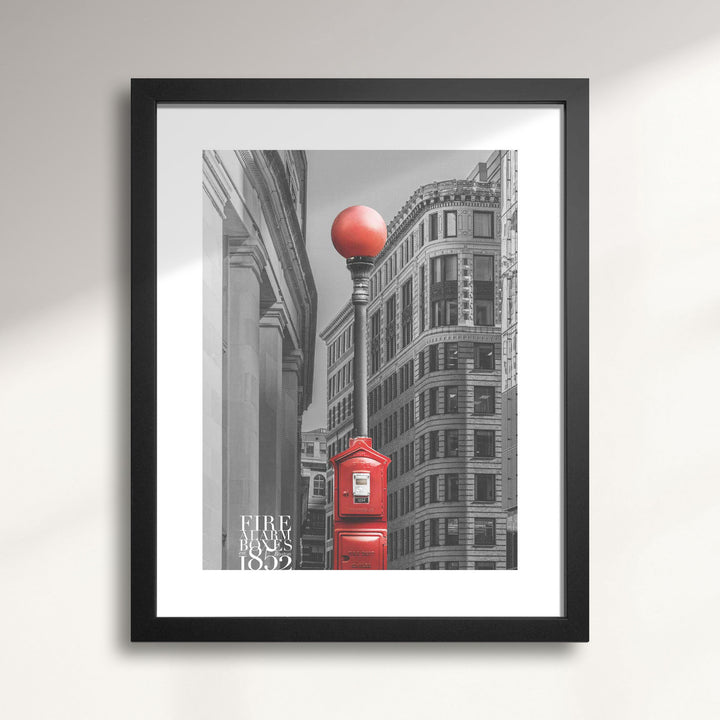 Boston Fire Alarm Box art print