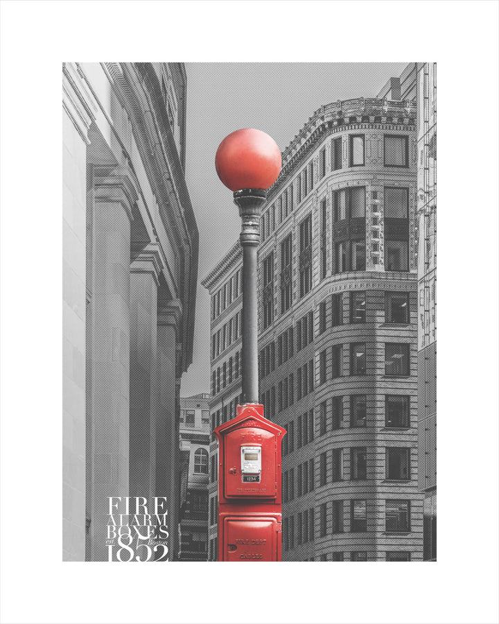 Boston Fire Alarm Box art print