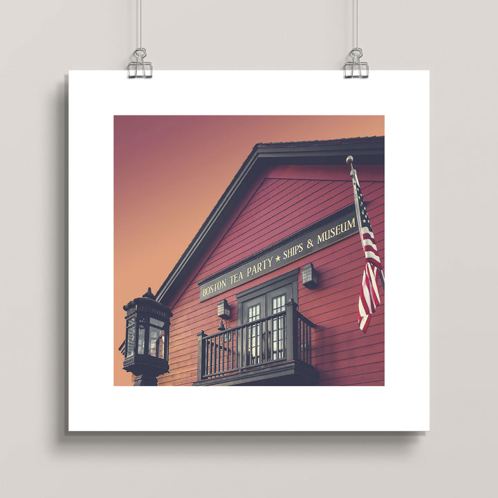 Boston Tea Party & Ships Museum art print