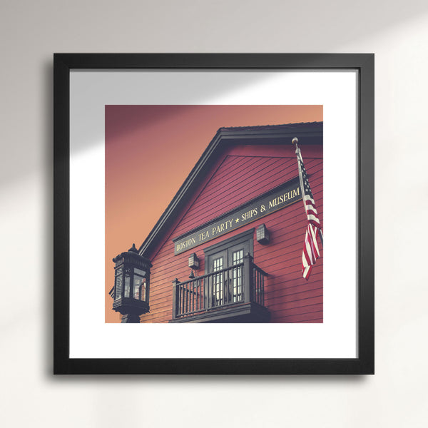 Boston Tea Party & Ships Museum art print