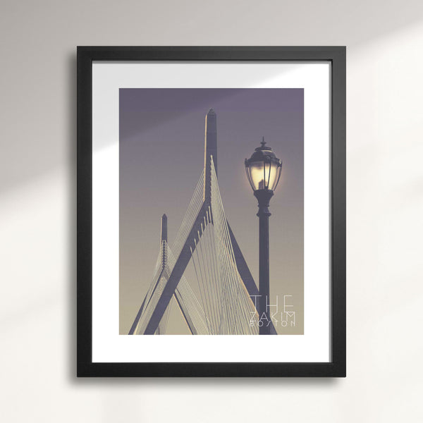 The Zakim Bridge—Boston art print