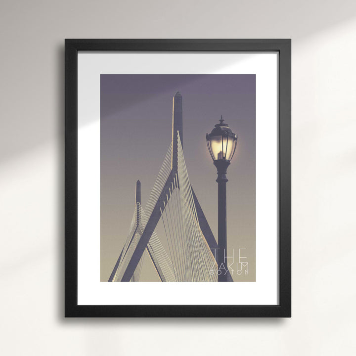 The Zakim Bridge—Boston art print