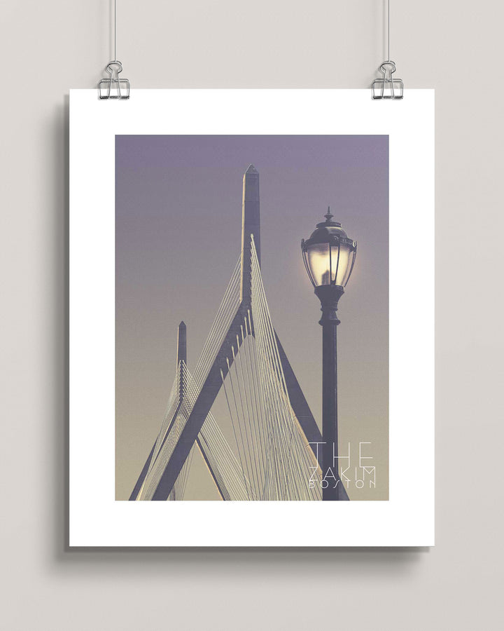 The Zakim Bridge—Boston art print