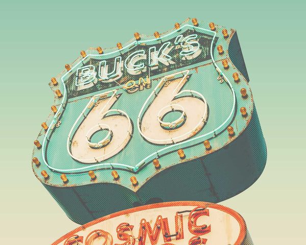 Buck’s Motel on Route 66