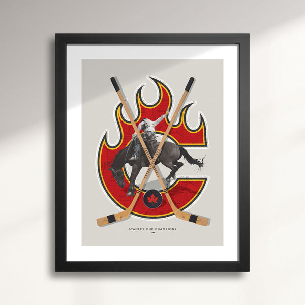 Calgary Flames Vintage Hockey