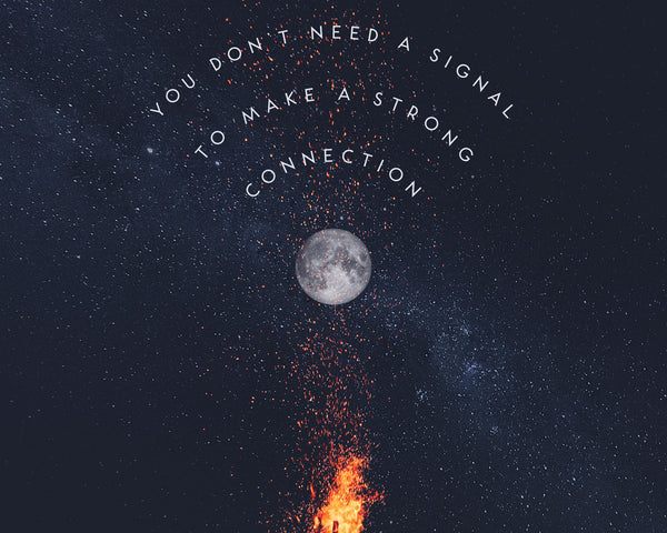 Campfire Connection wall art