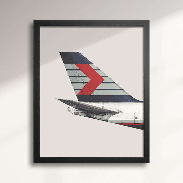 Canadian Airlines 747 Tail Livery