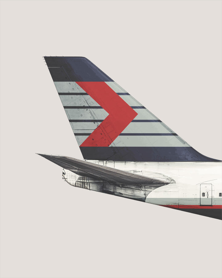 Canadian Airlines 747 Tail Livery