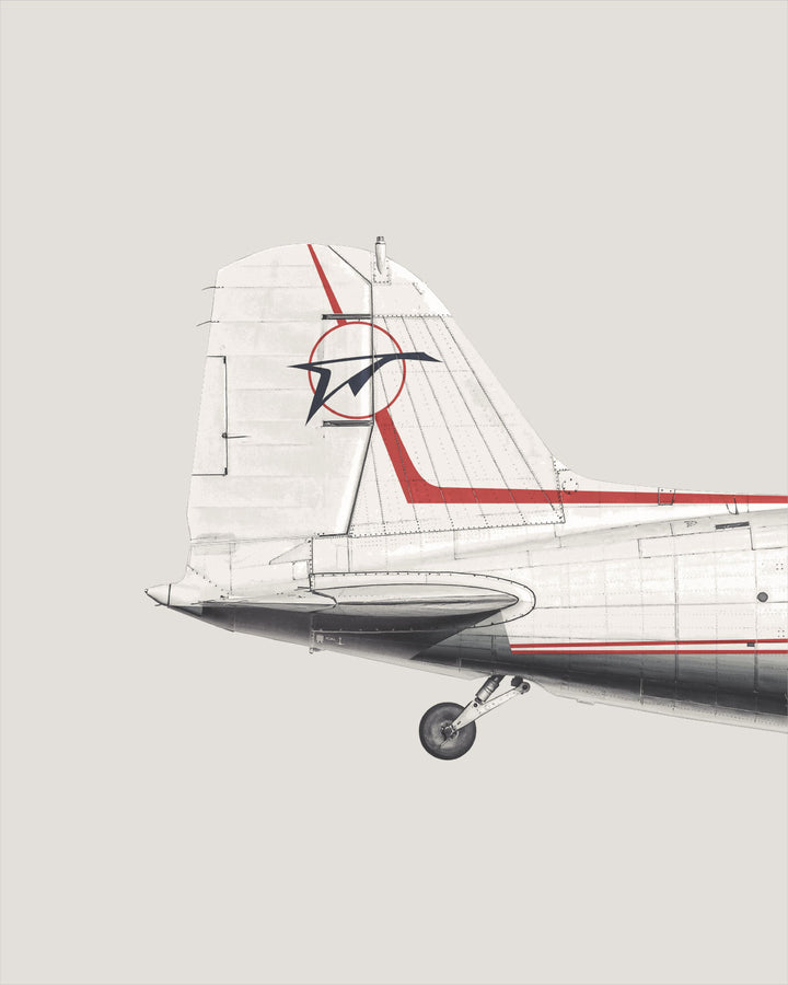 Canadian Pacific DC-3 Tail Livery