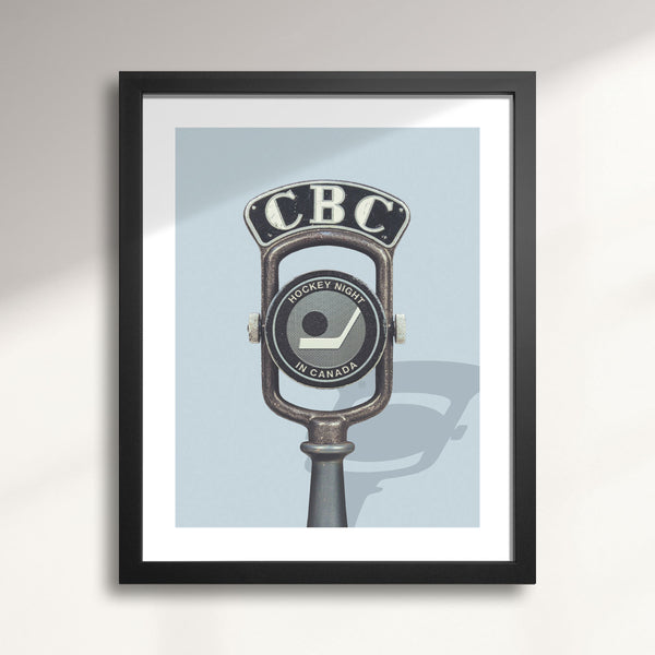 CBC Hockey Night in Canada Vintage Microphone