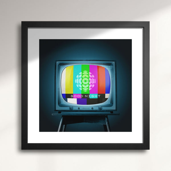 Good Night—Vintage CBC Television wall art