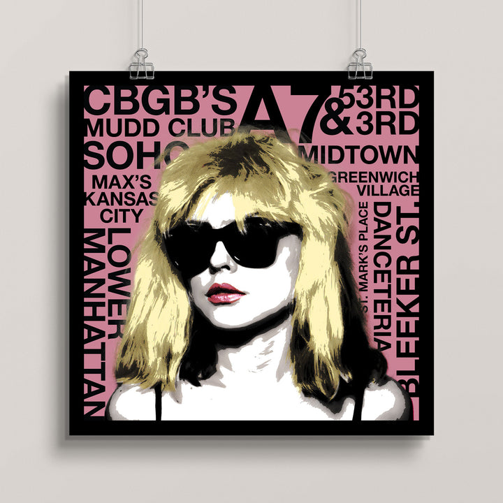 Debbie Harry—New York City Royalty wall art print