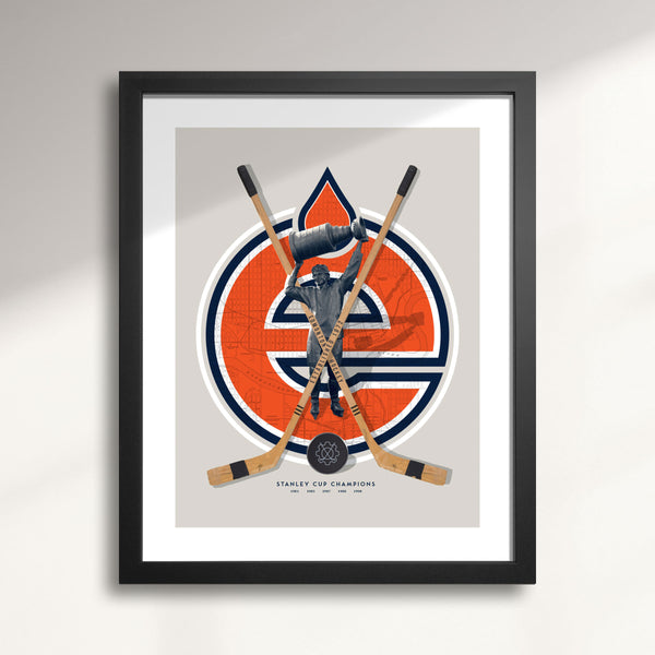 Edmonton Oilers Vintage Hockey