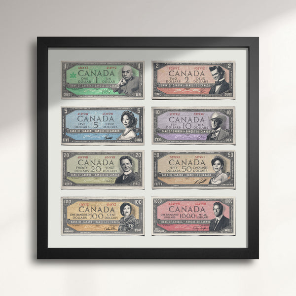 Hollywood North Currency Collection wall art print