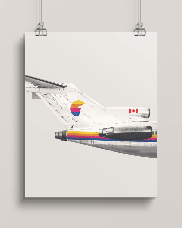 First Air Boeing 727 Tail Livery wall art print
