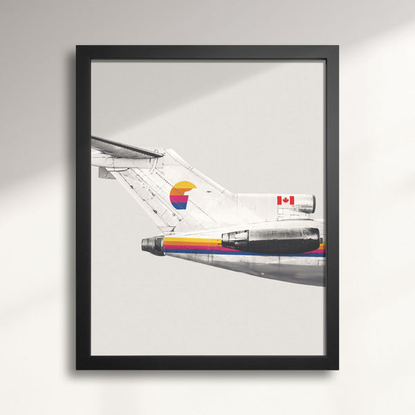 First Air Boeing 727 Tail Livery wall art print