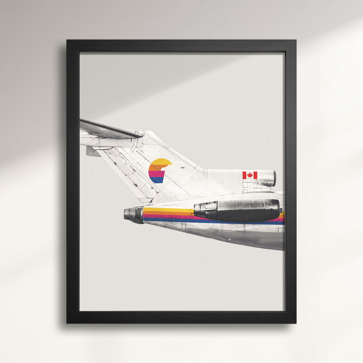 First Air Boeing 727 Tail Livery wall art print