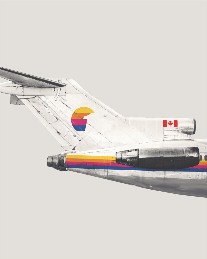 First Air Boeing 727 Tail Livery wall art print