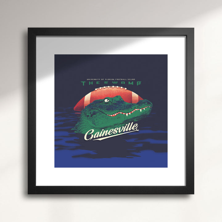 Florida Gators: "The Swamp" wall art print
