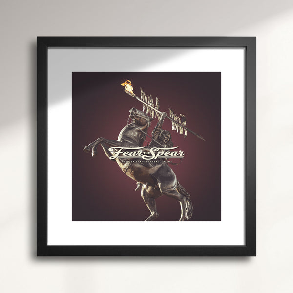 Florida State: Fear the Spear wall art print