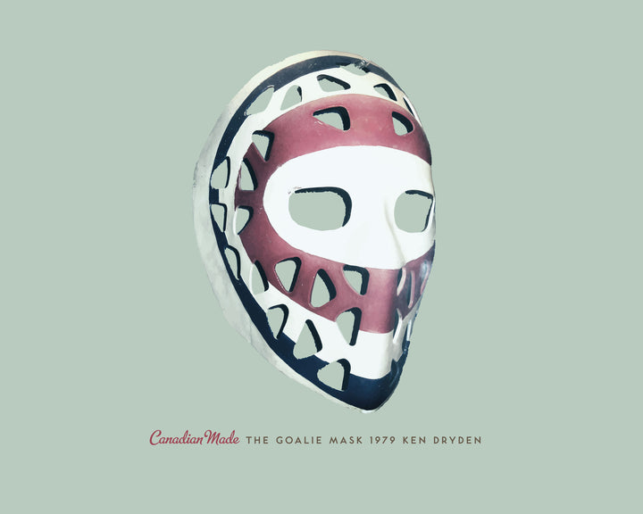 Ken Dryden Goalie Mask wall art
