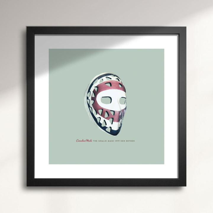 Ken Dryden Goalie Mask wall art