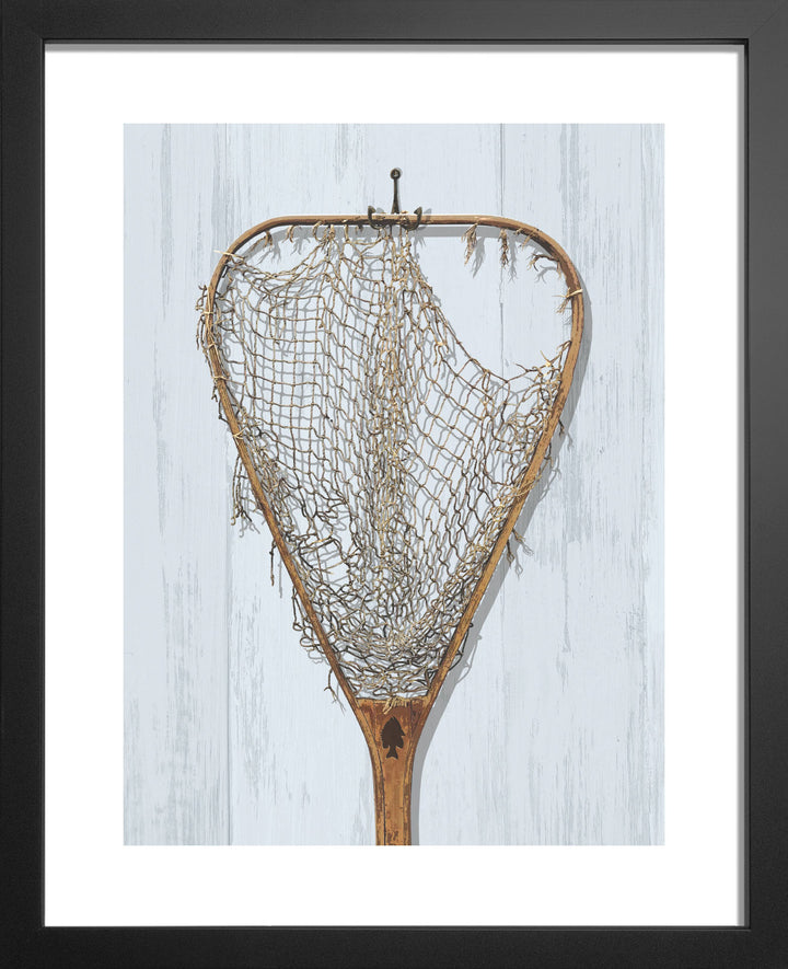 Hanging By A Thread—Vintage Fishing Net Wall Art