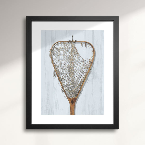 Hanging By A Thread—Vintage Fishing Net