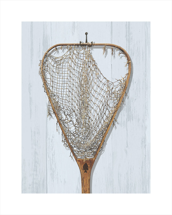 Hanging By A Thread—Vintage Fishing Net Wall Art