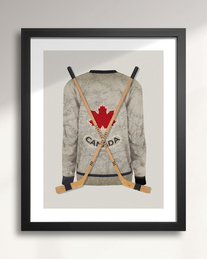 1932 Team Canada Hockey Heritage Jersey wall art