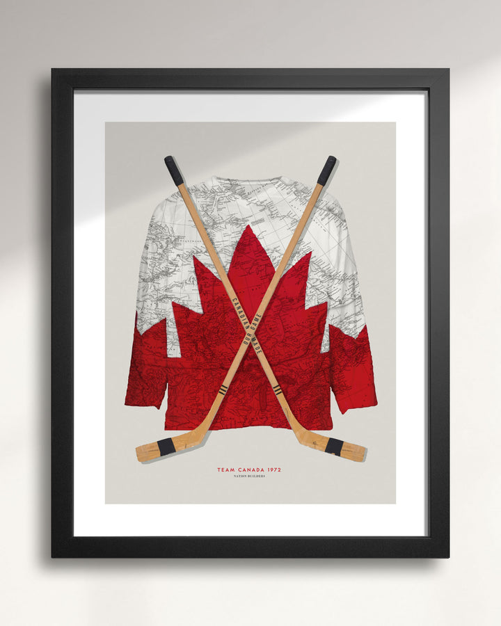 Team Canada 1972 Summit Series wall art