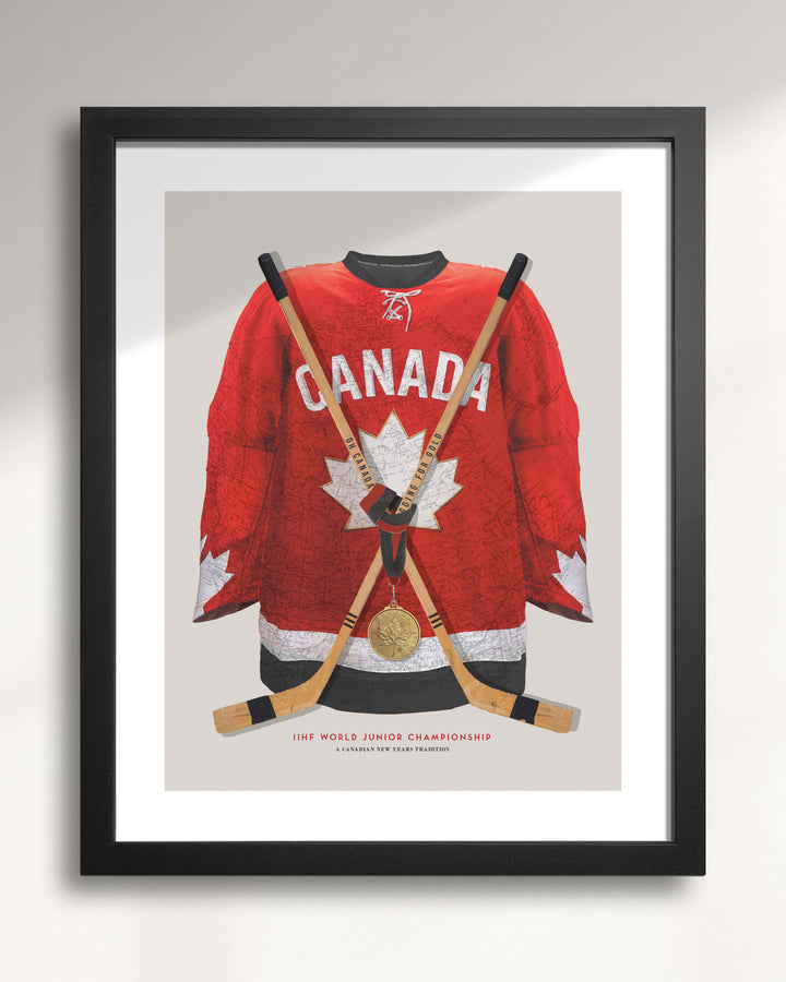 IIHF U-20 World Junior Championship Hockey wall art