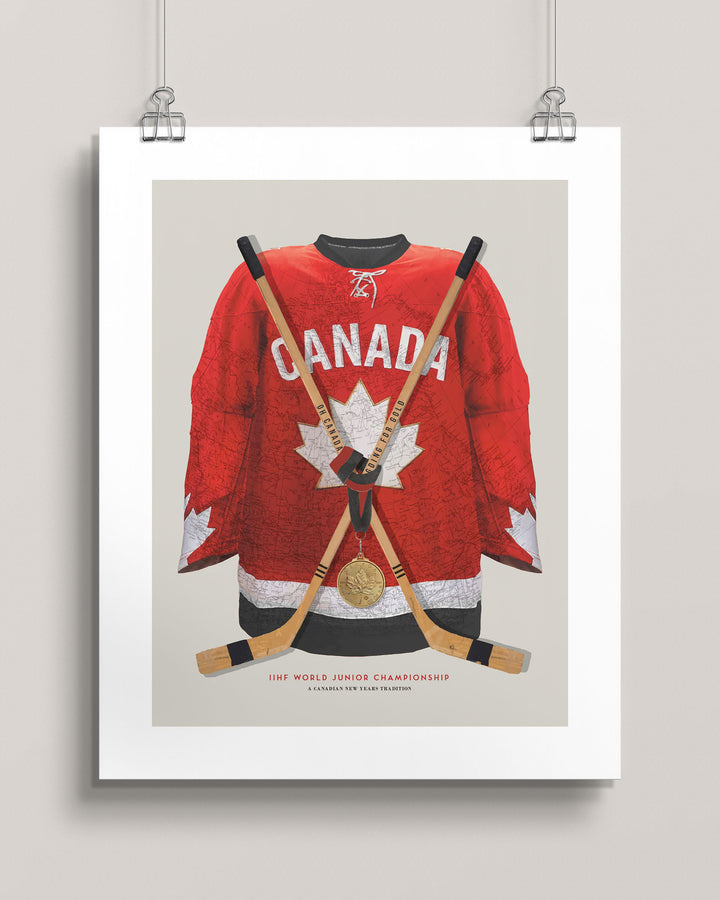 IIHF U-20 World Junior Championship Hockey wall art