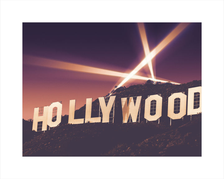 The Hollywood Sign Wall Art