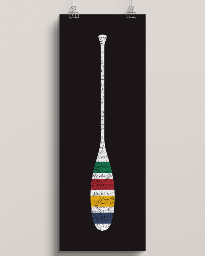The Hudson's Bay Paddle wall art