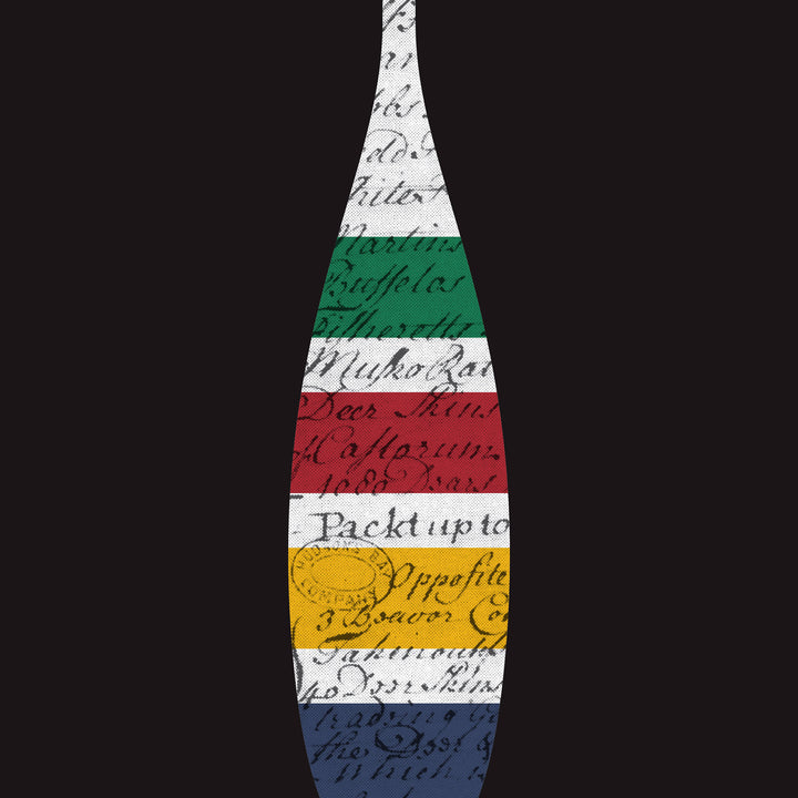 The Hudson's Bay Paddle wall art